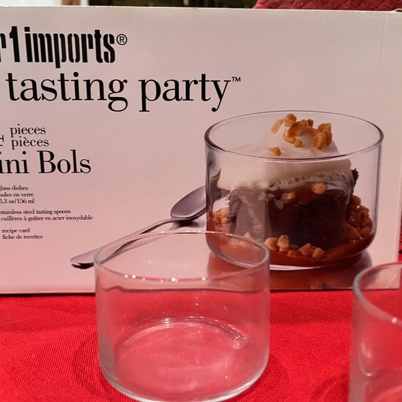 Set of 12 Glass Tasting Bowls - Picture 2 of 3